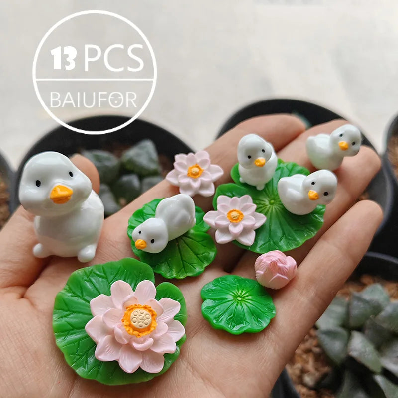 Figurinas Retro Acuáticas 🐚✨ - Set Sirenas & Octopus para Terrarios Vintage