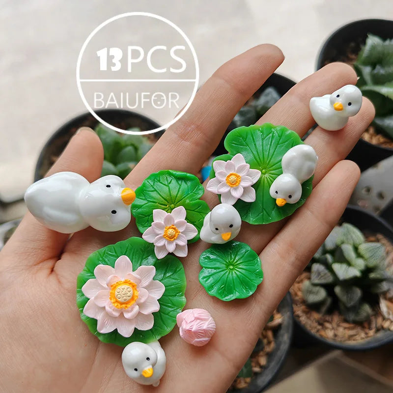 Figurinas Retro Acuáticas 🐚✨ - Set Sirenas & Octopus para Terrarios Vintage