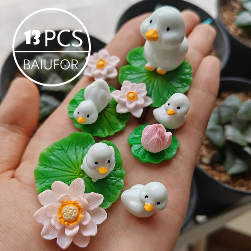 Figurinas Retro Acuáticas 🐚✨ - Set Sirenas & Octopus para Terrarios Vintage