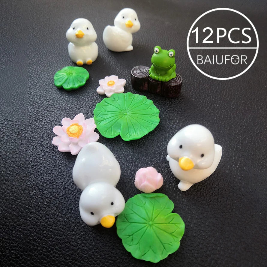 Figurinas Retro Acuáticas 🐚✨ - Set Sirenas & Octopus para Terrarios Vintage