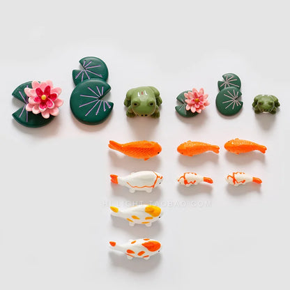 Figurinas Retro Acuáticas 🐚✨ - Set Sirenas & Octopus para Terrarios Vintage
